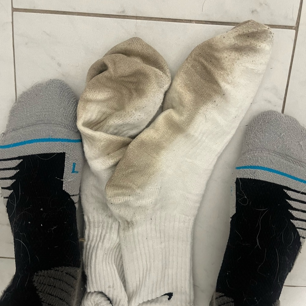3 pairs Nike very used game worn socks large men’s Nike Stance
